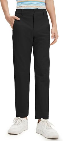 M MAELREG Boys Golf Pants Stretch Flat Front Dress Athletic Casual Youth Golf Pants School Uniform Pants with Mesh Pockets in Saudi Arabia