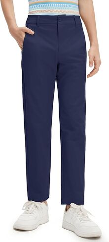 M MAELREG Boys Golf Pants Stretch Flat Front Dress Athletic Casual Youth Golf Pants School Uniform Pants with Mesh Pockets in Saudi Arabia