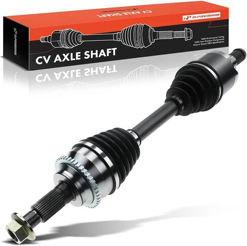 مجموعة عمود المحور A-Premium CV متوافقة مع Mazda 6 2006-2007 L4 2.3L، شاحن توربيني، جانب الركاب الأمامي الأيمن، استبدال # GD552550XA، GD552550XB in Saudi Arabia