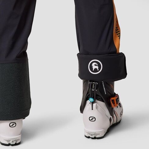 Backcountry, Cottonwoods LT Xpore 3L Bibs - Men's, Boundary Orange Ombre/Black, M in Saudi Arabia
