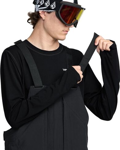 Volcom Men's Rain Gore-tex Snowboard Bib Overall – Waterproof 2-layer Shell, Fully Taped Seams in Saudi Arabia