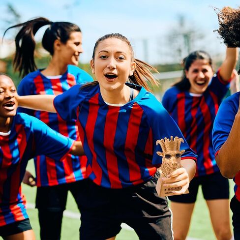جائزة الفائز بكأس الماعز - جائزة مضحكة مصنوعة يدويًا مقاس 6 بوصات هي الأعظم على الإطلاق لبطل كرة القدم الخيالي، وأفضل لاعب في المكتب، وتقدير الموظفين، والرئيس وزملاء العمل، والفائز وهدايا الكمامة للرجال والأصدقاء in Kuwait