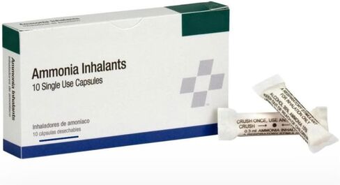 Ammonia inhalants 10 Crushable ampoules. in Saudi Arabia