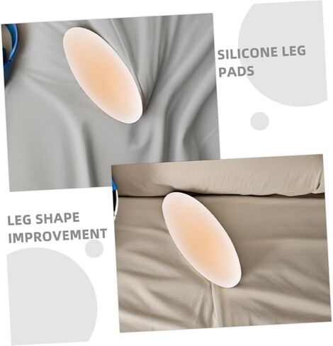 Silicone Leg Pads Self-Adhesive Calf and Thigh Pads Anti-Chafing Skin Color Soft Silicone Set for Men and Women Sports Walking in Saudi Arabia