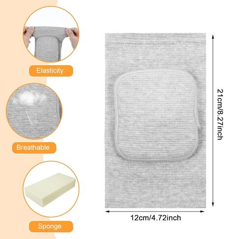1 Pair Elastic Elbow Pad, Breathable Elbow Pads, Ergonomic Elbows Arm Brace with Soft Padding and Support for Men and Women, Suitable for Sports Such as Volleyball, Basketball, Tennis in Saudi Arabia