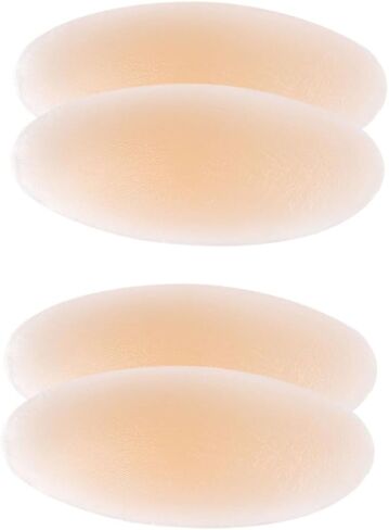 GALPADA Self-Adhesive Silicone Leg Pads Kit for Men and Women, Skin Color Soft Calf and Thigh Pads Anti-Chafing Protective Support, Invisible Leg Shape Corrector Set for Sports and Daily in Saudi Arabia