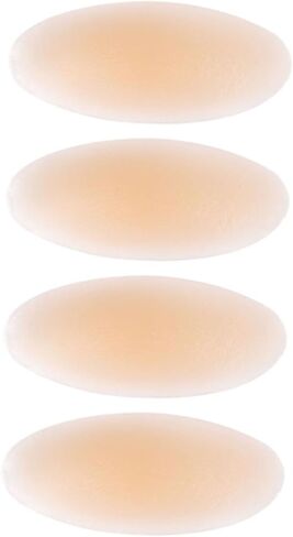 Ciieeo Silicone Calf Support Pads Self-Adhesive Anti-Chafing Leg Corrector Soft Protective Leg Shape Enhancer for Women Sports Use, 2 Pairs Skin Color in Saudi Arabia
