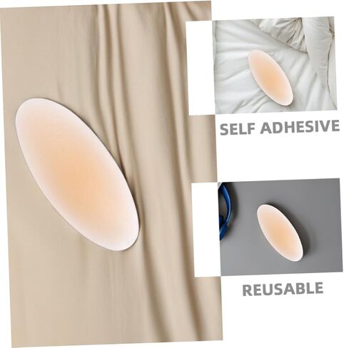 Ciieeo Silicone Calf Support Pads Self-Adhesive Anti-Chafing Leg Corrector Soft Protective Leg Shape Enhancer for Women Sports Use, 2 Pairs Skin Color in Saudi Arabia