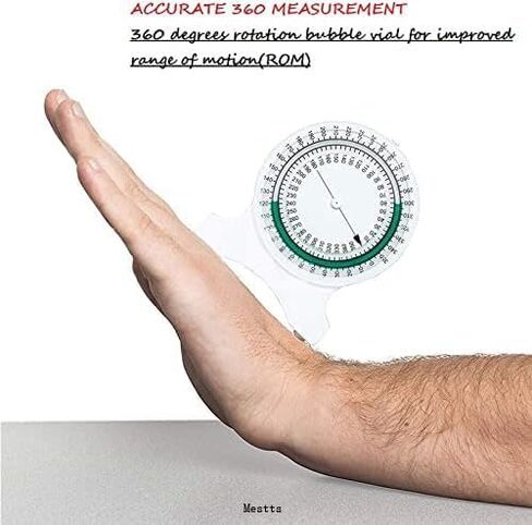 Inclinometer for Physical Therapy - Accurate Range of Motion (ROM) Measurement Leak-Proof Construction- Easy to Use Inclinometer for Students and Professionals in Saudi Arabia