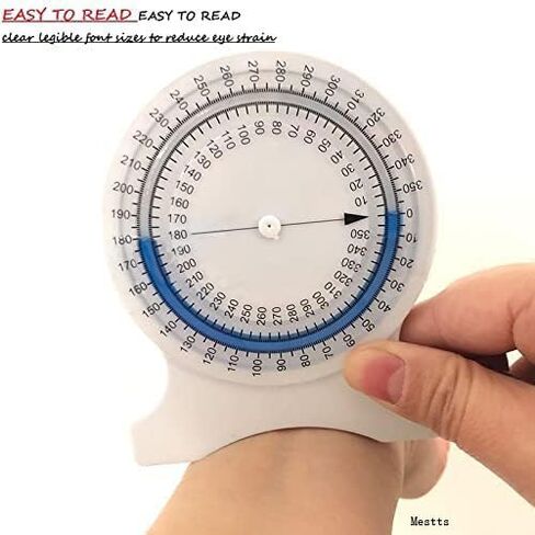 Inclinometer for Physical Therapy - Accurate Range of Motion (ROM) Measurement Leak-Proof Construction- Easy to Use Inclinometer for Students and Professionals in Saudi Arabia