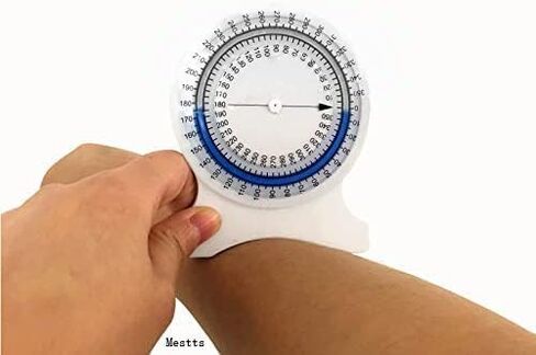 Inclinometer for Physical Therapy - Accurate Range of Motion (ROM) Measurement Leak-Proof Construction- Easy to Use Inclinometer for Students and Professionals in Saudi Arabia