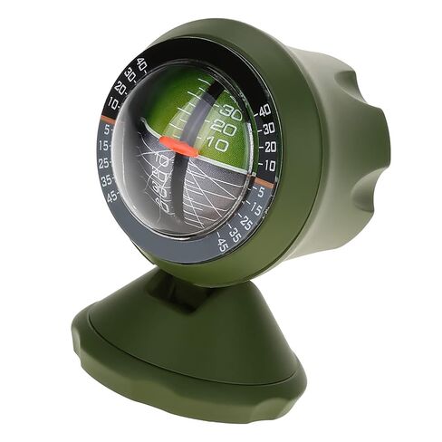 Car Inclinometer, Adjustable Stand Free Rotation Inclinometer for Measuring Uphill Downhill Angle, Ideal for Vehicle Slope Measurement in Saudi Arabia