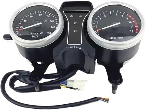 Dual Odometer Gauge Motorcycle Parts Instruments Gauges Tachometer for Suzuki for Wangjiang GN250 GN 250 250cc Odometer Tachometer in Saudi Arabia