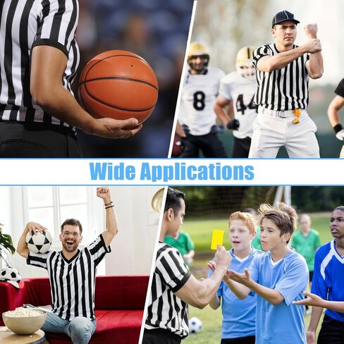Referee Shirt, Basketball Referee Shirt Men, Ref Shirt V-Neck Men’s & Women’s Short Sleeve Referee Costume in Saudi Arabia