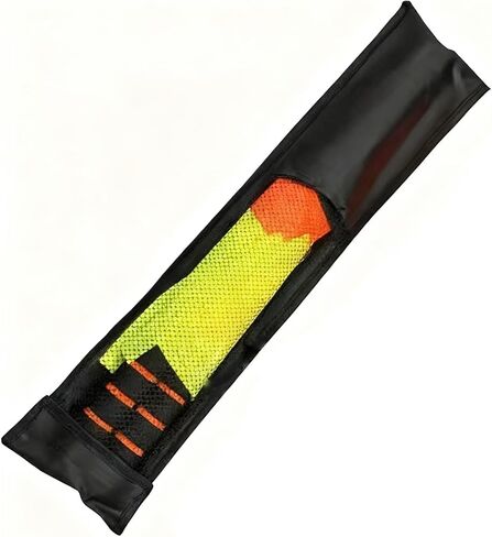 2-Pack Soccer Referee Flags, 14x14 Inches Ideal for linesmen and offside signaling in soccer games, these durable flags offer high visibility. Perfect for matches, training, and referee equipment. in Saudi Arabia