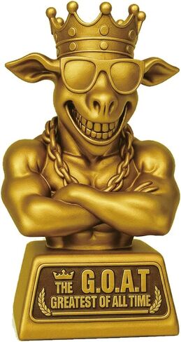 كأس ماعز العضلات – 9 بوصات ماعز مع جائزة راتينج العضلات لكرة القدم الخيالية، مكتب المكتب، كأس أفضل لاعب in Kuwait