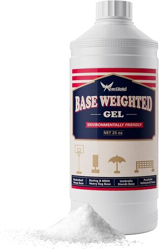 AceGold Sand & Sand Bag Alternative Polymer | Base Weighted Gel Replaces 625 lbs. Sandbags to Anchor Portable Basketball Hoops, Umbrellas, Pool Hoops & Items with a Base from Falling | 25oz in Saudi Arabia