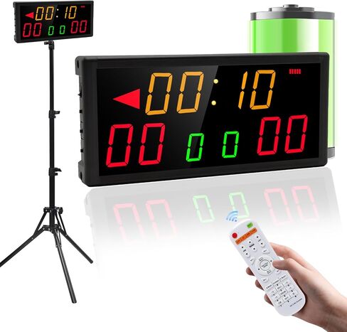 لوحة نتائج رقمية مع حامل ثلاثي القوائم، حافظة نتائج مع ساعة مؤقت، لوحة نتائج رقمية محمولة مع جهاز تحكم عن بعد وبطارية لثقب الذرة، لعبة اللوحة، لعبة داخلية وخارجية in Kuwait