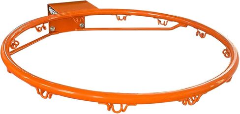 حافة كرة السلة - ملحق استبدال/إصلاح قياسي مقاس 18 بوصة للخدمة الشاقة لأطواق كرة السلة FeelWin للاستخدام الداخلي والخارجي، حافة قابلة للفصل مصنوعة من الصلب المتين لجميع الأحوال الجوية in Kuwait