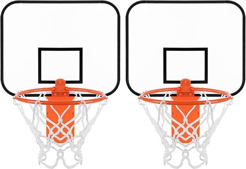Trash Can Basketball Hoop, Mini Clip-On Basketball Hoop for Garbage Bin, Office Fun, Bedroom Decor, Indoor Outdoor Sport Play, Stress Relief Game, Sports Decor, Basketball Gift for All Ages. in Saudi Arabia