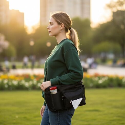 حقيبة كبيرة لمقود الدراجة، حقيبة تخزين أمامية كبيرة للدراجة، حقيبة شفافة مقاس 9 بوصات مع حزام كتف in Kuwait