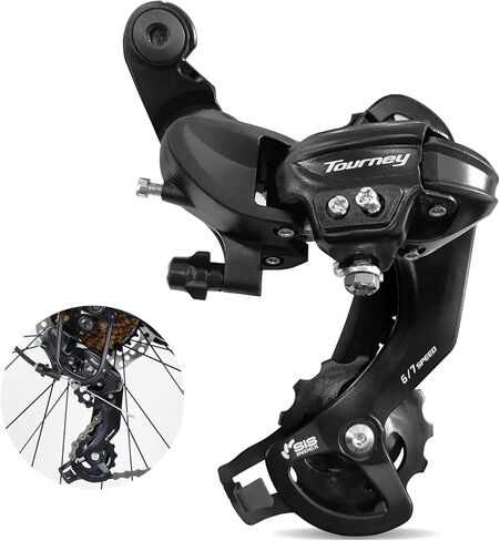 Tourney الخلفية Derailleur RD-TY300 6/7 سرعة الخلفية Derailleur مباشرة جبل للدراجات الجبلية الطريق دراجة الثلج درب الدراجة in Saudi Arabia
