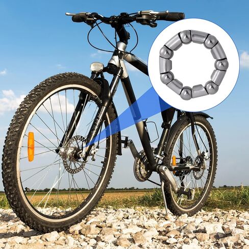 30 قطعة من محامل الدراجة، كرات الدراجة، أجزاء دراجة BMX، قفص ثابت لمحمل الكرة للدراجات 4 مم إلى 8 مم / 1/6 بوصة إلى 1/3 بوصة ملحقات إصلاح (فضي) in Kuwait