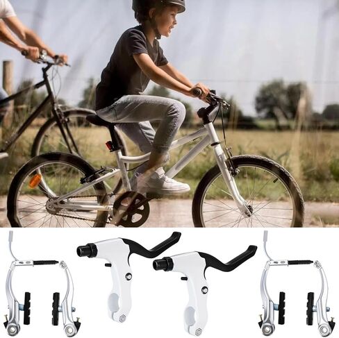 V Bike Brakes,Complete Universal Bicycle Brakes,Include V Brakes,Bike Brake Cable,Bike Brake Levers-Tool Wrenches,for Most Mountain Bikes and Road Bikes in Kuwait