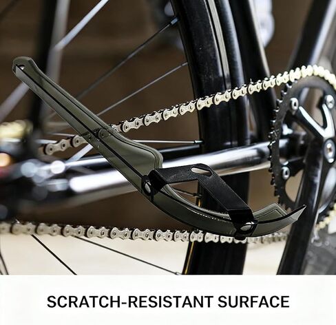 Bike Chain Guard - PP Protective Cover for Road/Mountain/Folding Bikes, Ideal for Chain Protection During Daily Riding & Bike Modification/Replacement in Saudi Arabia