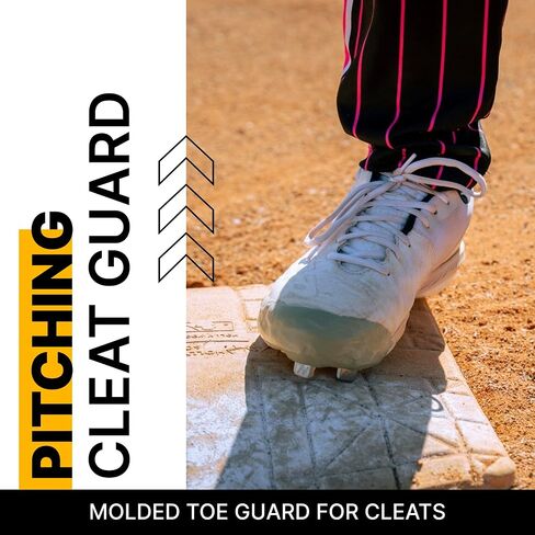 Molded Cleat Toe Protector, Softball & Baseball Cleat Cover Toe Protectors for Shoes & Cleats - Fits Most Sizes and Styles in Saudi Arabia