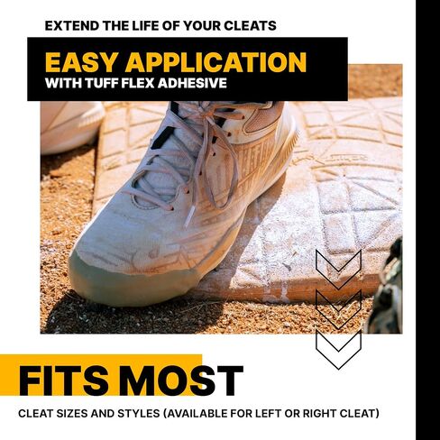 Molded Cleat Toe Protector, Softball & Baseball Cleat Cover Toe Protectors for Shoes & Cleats - Fits Most Sizes and Styles in Saudi Arabia