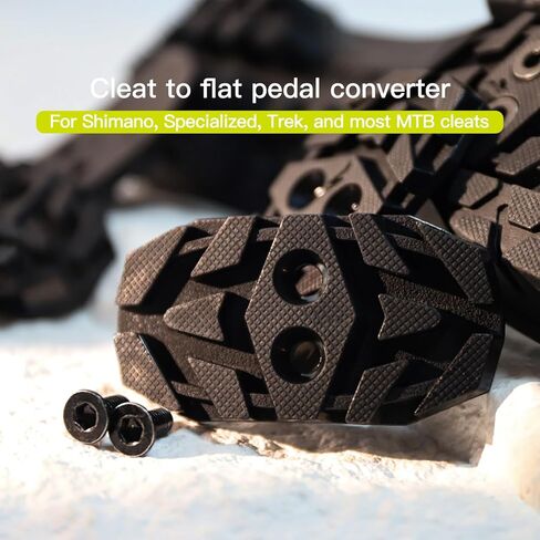 حذاء قفل الدراجة الجبلية مربط إلى غطاء محول الدواسة المسطحة لشيمانو/المتخصصة/الرحلة ومعظم أحذية قفل الدراجة الجبلية in Kuwait