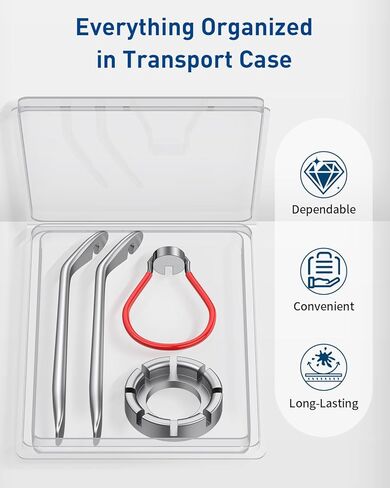 Pawfly Bike Spoke Tool Kit, Bike Spoke Wrenches with 2 Bicycle Tire Levers, Bicycle Rim Truing Tool Set, Bicycle Spoke Wrench Tools, Bike Rim Correct Kit, 4-Piece Bike Repair Tool Kit in Kuwait