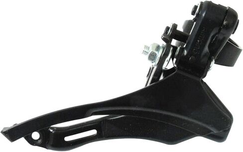 SYCOOVEN Bike Front Derailleur, Universal Bicycle Derailleur, Steel Speed Changer TZ 30 Replacement, Speed Front Dialer for BMX/Cruisers/Electric/Folding/Hybrid/Mountain Bikes (Pull Up) in Kuwait