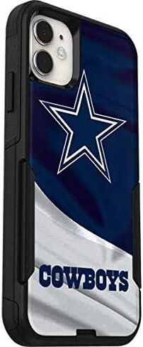 Skinit Decal Skin Compatible with OtterBox Commuter iPhone 11 - Officially Licensed NFL Dallas Cowboys Design in Saudi Arabia