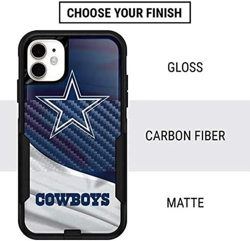 Skinit Decal Skin Compatible with OtterBox Commuter iPhone 11 - Officially Licensed NFL Dallas Cowboys Design in Saudi Arabia