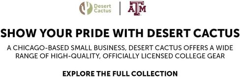 أطباق ورقية لجامعة Desert Cactus Texas A&M من TAMU Aggies عدد 20 أطباق مستديرة مقاس 9 بوصة للبوابات الخلفية والحفلات والتخرج والمناسبات (التصميم A) in Saudi Arabia
