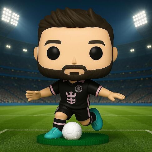 Funko Pop! Collectible Toy Figure - Lionel Messi-Spirit Remark 62 in Saudi Arabia