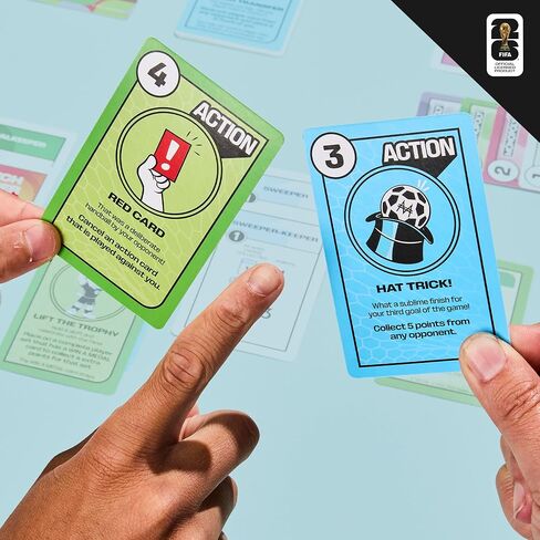 Monopoly Deal FIFA World Cup 2026 Edition Game – Officially Licensed FIFA World Cup Soccer Card Game for Kids – Ages 8+ – 2 to 5 Players – 15 Mins. in Saudi Arabia