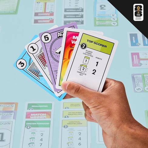 Monopoly Deal FIFA World Cup 2026 Edition Game – Officially Licensed FIFA World Cup Soccer Card Game for Kids – Ages 8+ – 2 to 5 Players – 15 Mins. in Saudi Arabia