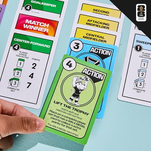Monopoly Deal FIFA World Cup 2026 Edition Game – Officially Licensed FIFA World Cup Soccer Card Game for Kids – Ages 8+ – 2 to 5 Players – 15 Mins. in Saudi Arabia