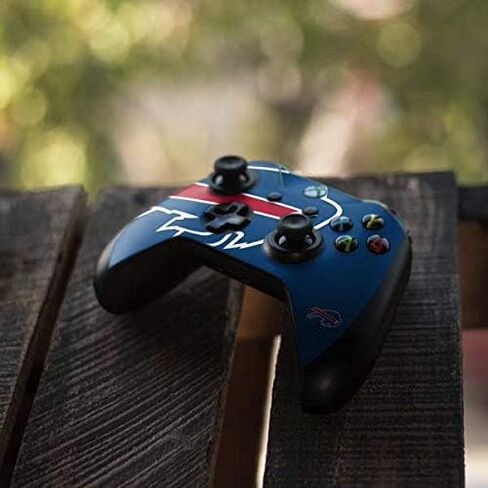 Skinit Decal Gaming Skin Compatible with Xbox One X Controller - Officially Licensed NFL Buffalo Bills Large Logo Design in Saudi Arabia
