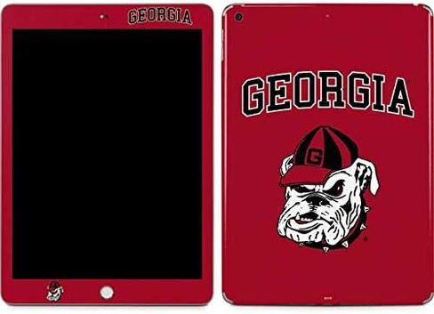 غلاف تابلت من Skinit متوافق مع iPad 9.7in (2018) - تصميم College Georgia Bulldogs مرخص رسميًا in Saudi Arabia