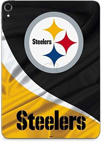 Skinit Decal Tablet skin compatible with iPad Pro 12.9in (2017) - Officially Licensed NFL Pittsburgh Steelers Design in Saudi Arabia