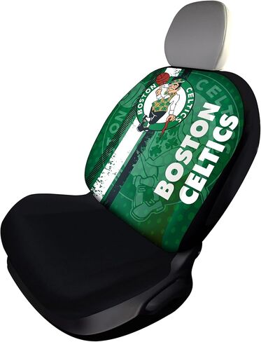 FANMATS NBA - Boston Celtics SEATCOVERRALLY-Boston Celtics Rally Seat Cover - Full Color Vivid Design - 1pc in Saudi Arabia
