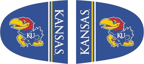 FANMATS 12019 NCAA University of Kansas Jayhawks Polyester Mirror Cover-Small in Saudi Arabia