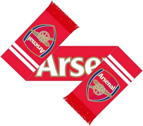 Arsenal FC Gunners Scarf (One Size) (Red/White) in Saudi Arabia