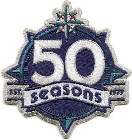 رقعة جيرسي قابلة للتجميع بأكمام جيرسي للذكرى الخمسين لعام 2026 من سياتل مارينرز لعام 2026 in Kuwait