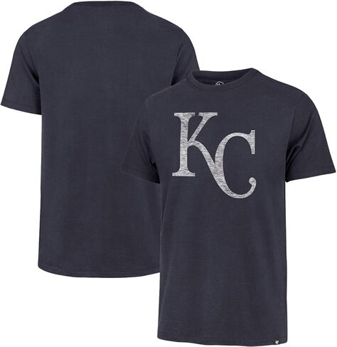 47 Brand MLB Men's Team Color Distressed Imprint Primary Logo Short Sleeve Baseball T-Shirt in Kuwait