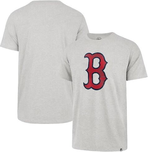 47 Brand MLB Men's Team Color Distressed Imprint Primary Logo Short Sleeve Baseball T-Shirt in Kuwait